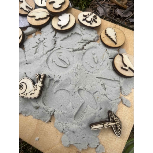 Drewniana układanka 